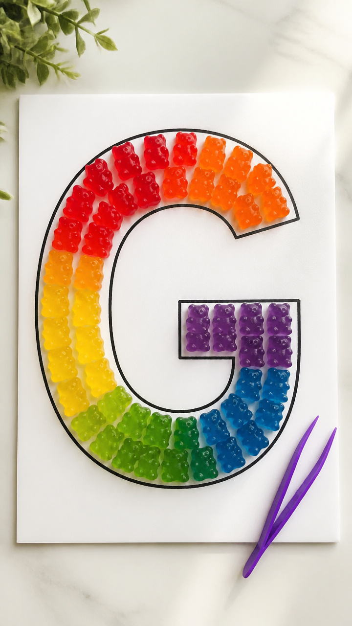 Gummy Bear Sorting Tray
