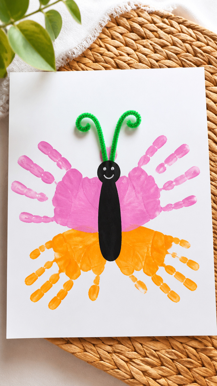Handprint Butterflies