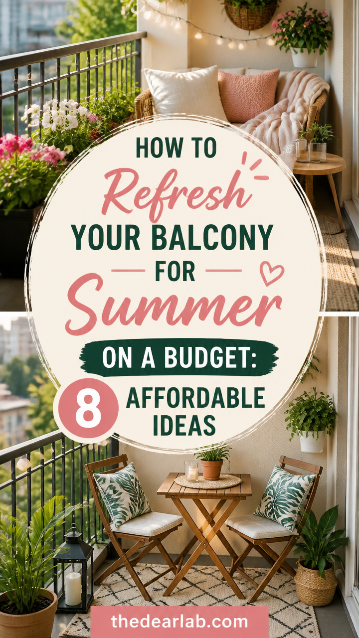 How to Refresh Your Balcony for Summer on a Budget: 8 Affordable Ideas