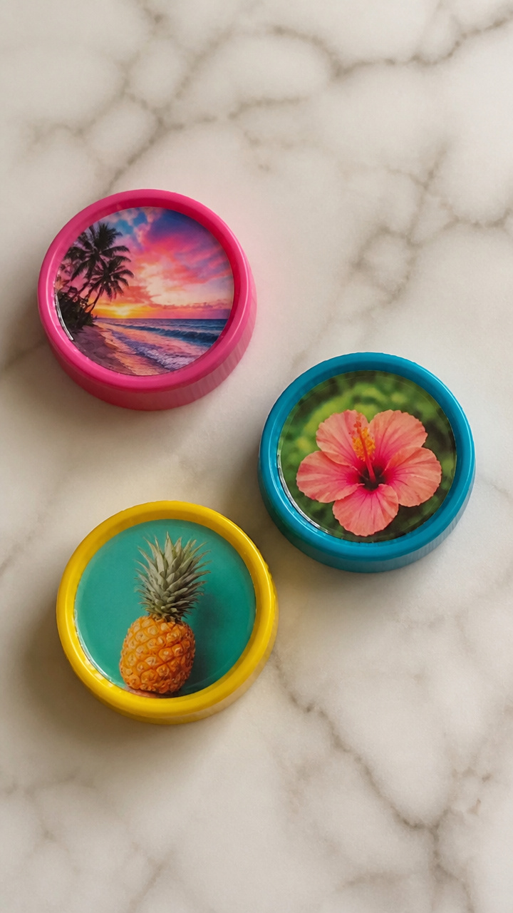 Milk Cap Magnets