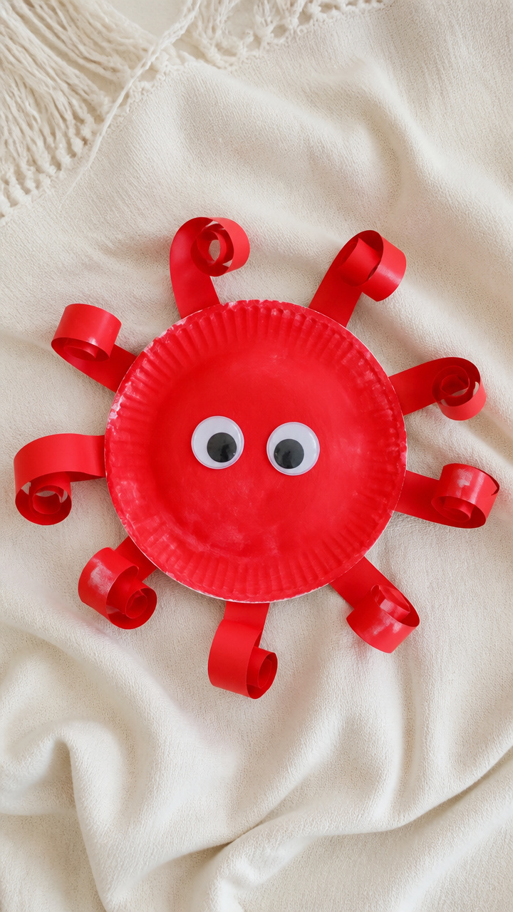 Paper Plate Octopus