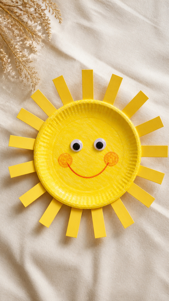 Paper Plate Sun
