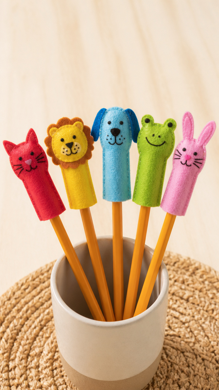 Pencil Topper Animals