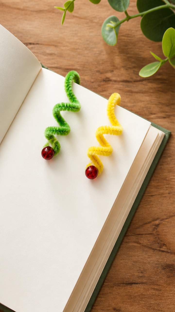 Pipe Cleaner Bookmarks