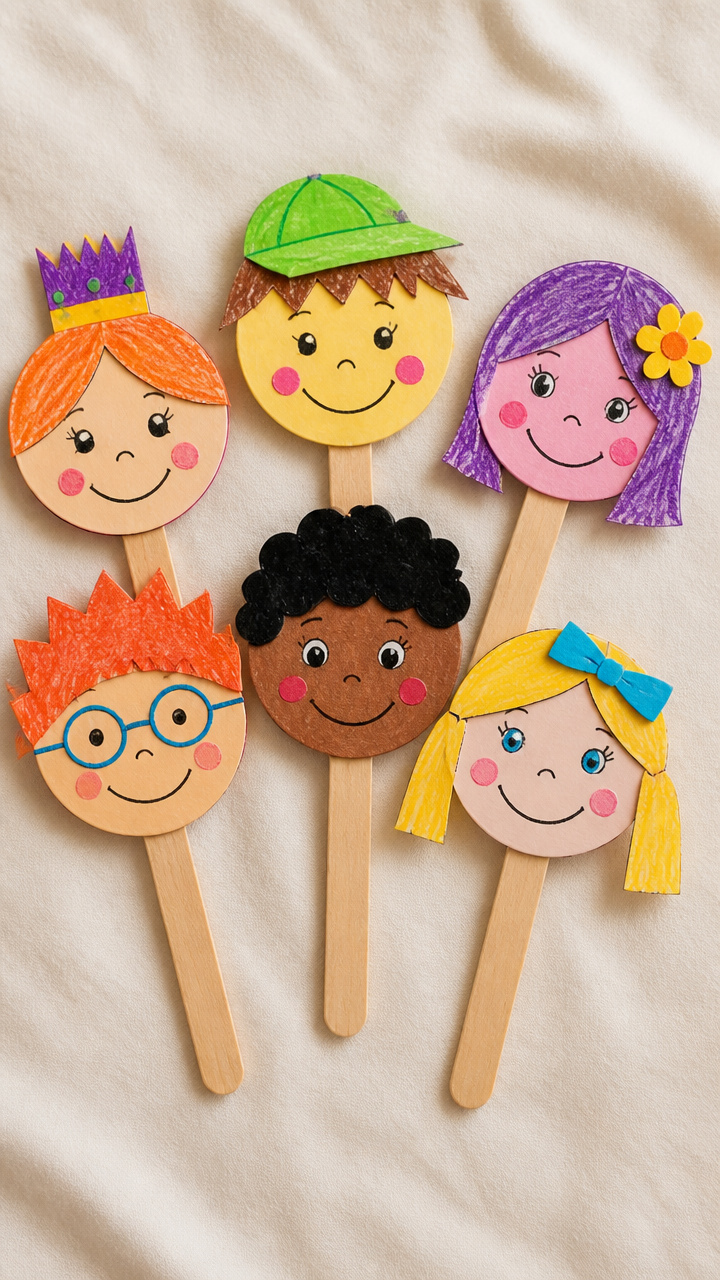 Popsicle Stick Puppets