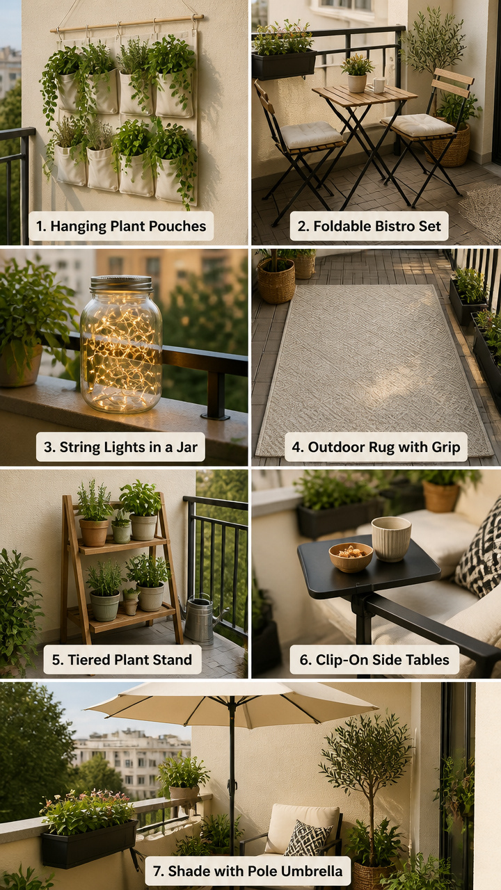How to Decorate a Balcony for Summer: 7 Small-Space Ideas — Step by Step