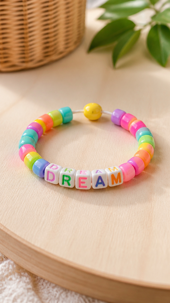 Straw Bracelet Name Bands