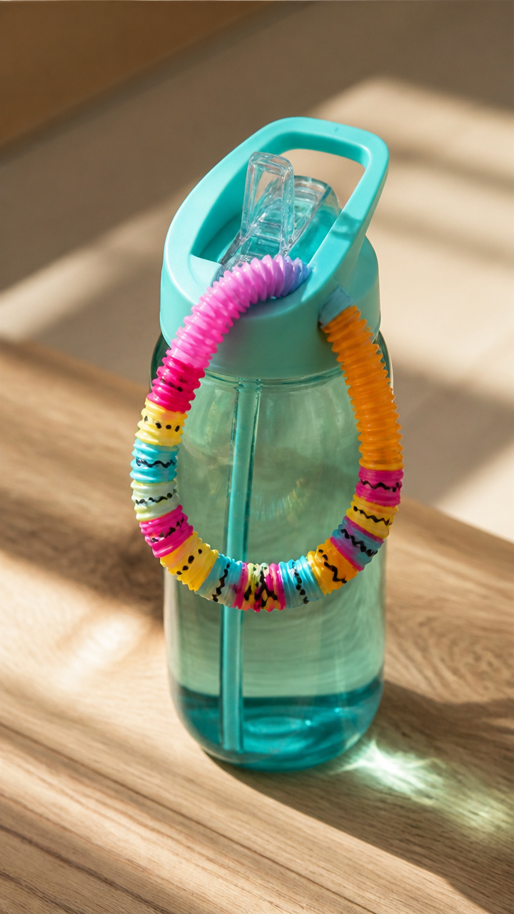 Strawphone Water Bottle Tag