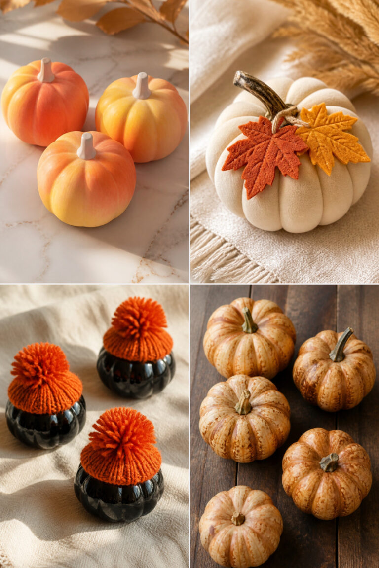 15 Cute Mini Pumpkin Craft Ideas