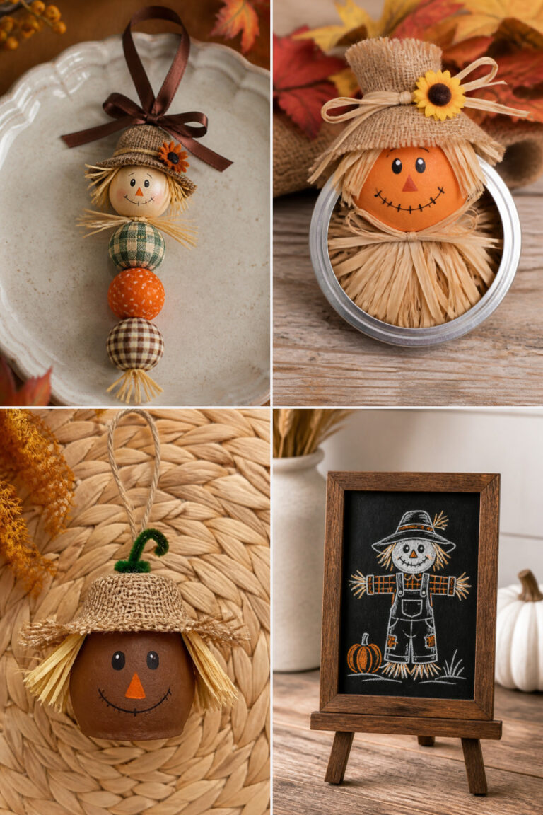 20 Cute Scarecrow Craft Ideas