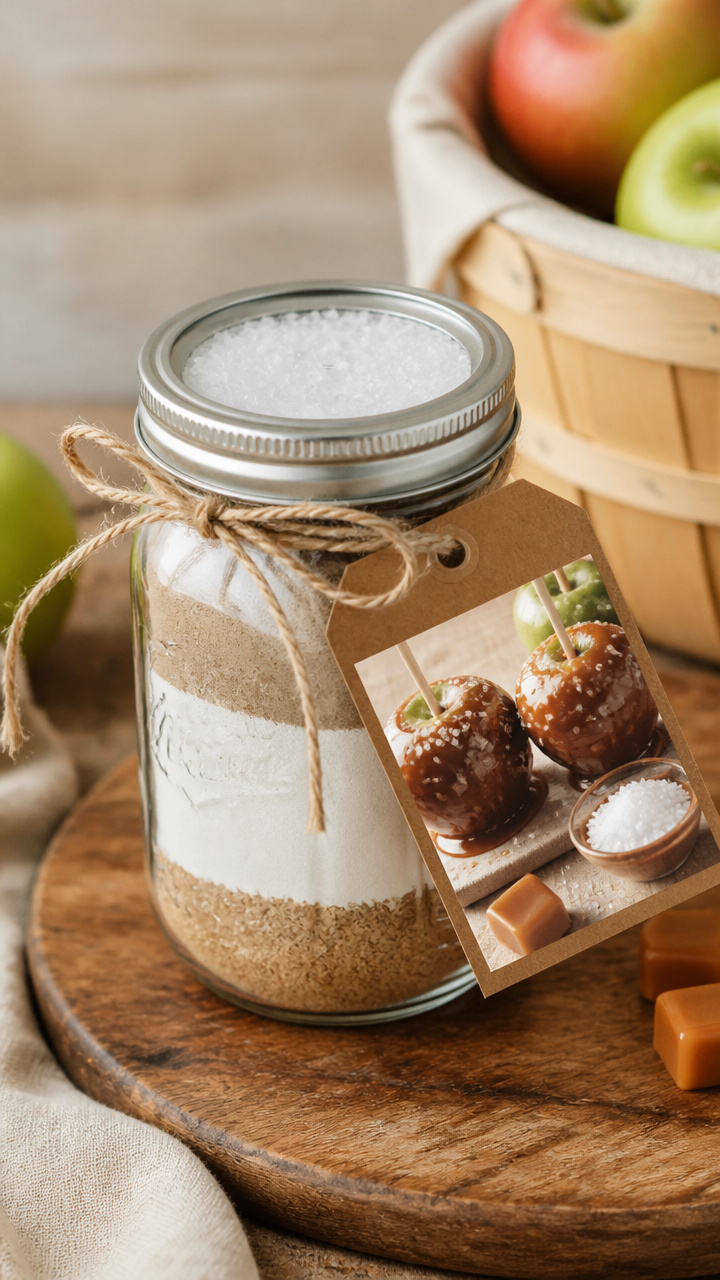 Caramel Apple Dip Jars