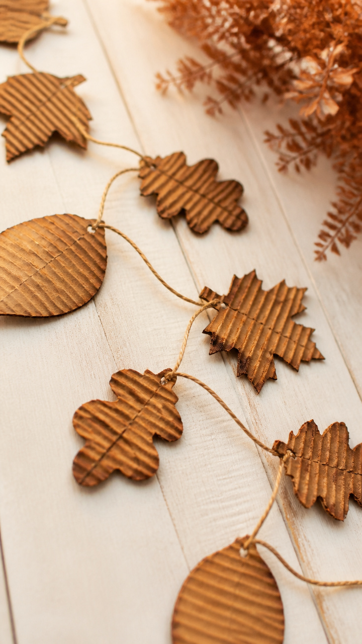 Cinnamon-Scented Leaf Cutouts