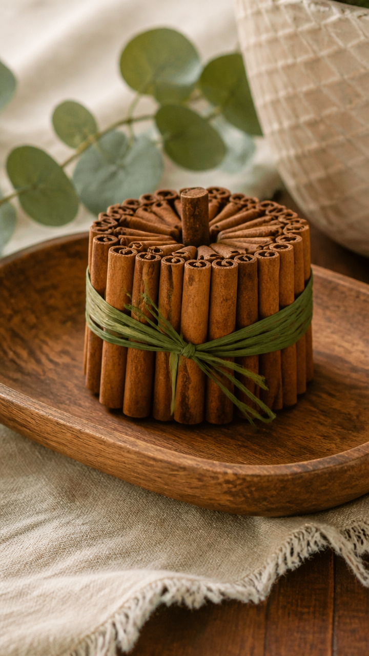 Cinnamon Stick Pumpkins