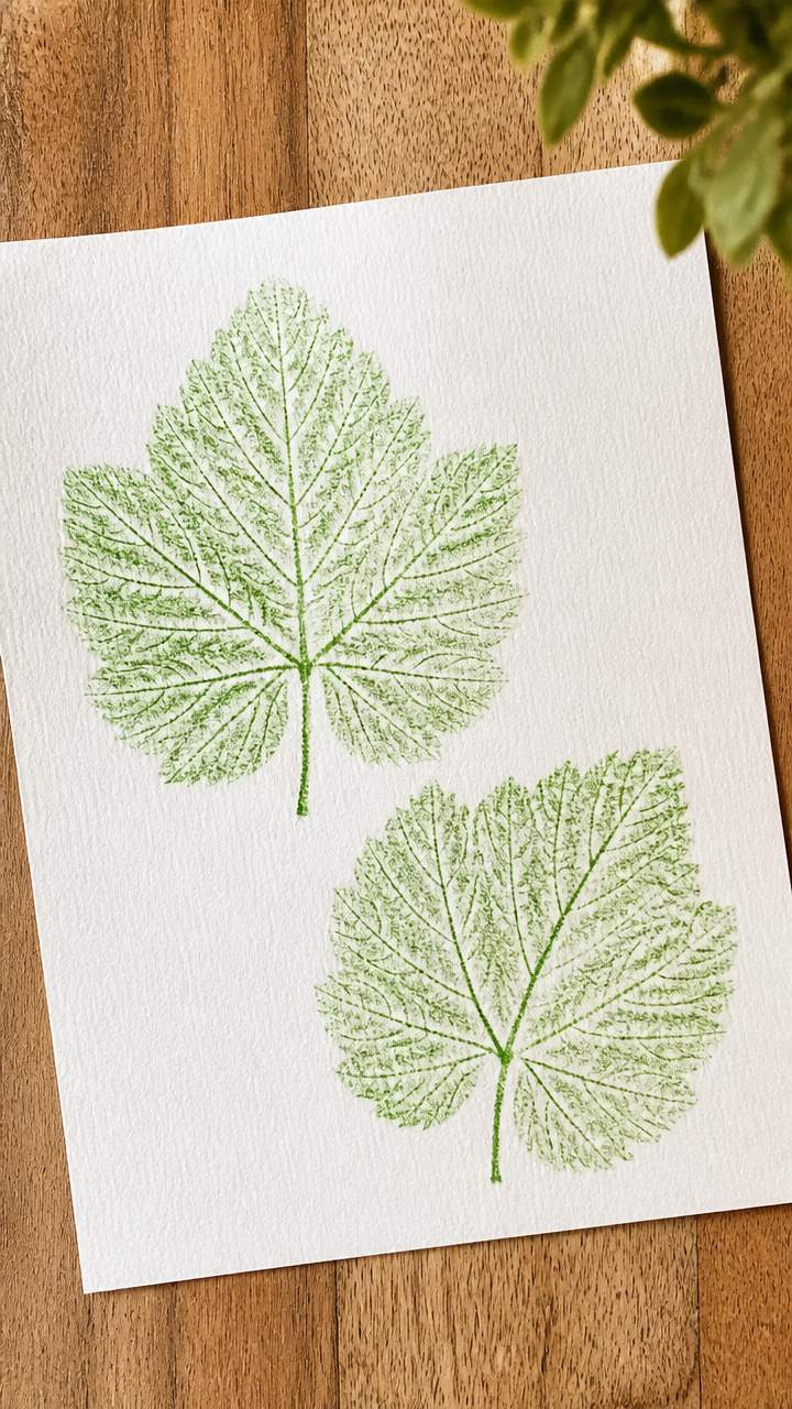 Crayon Rubbing Garden
