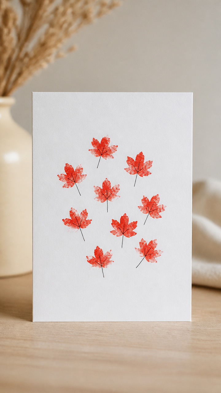 Fingerprint Maple Leaves