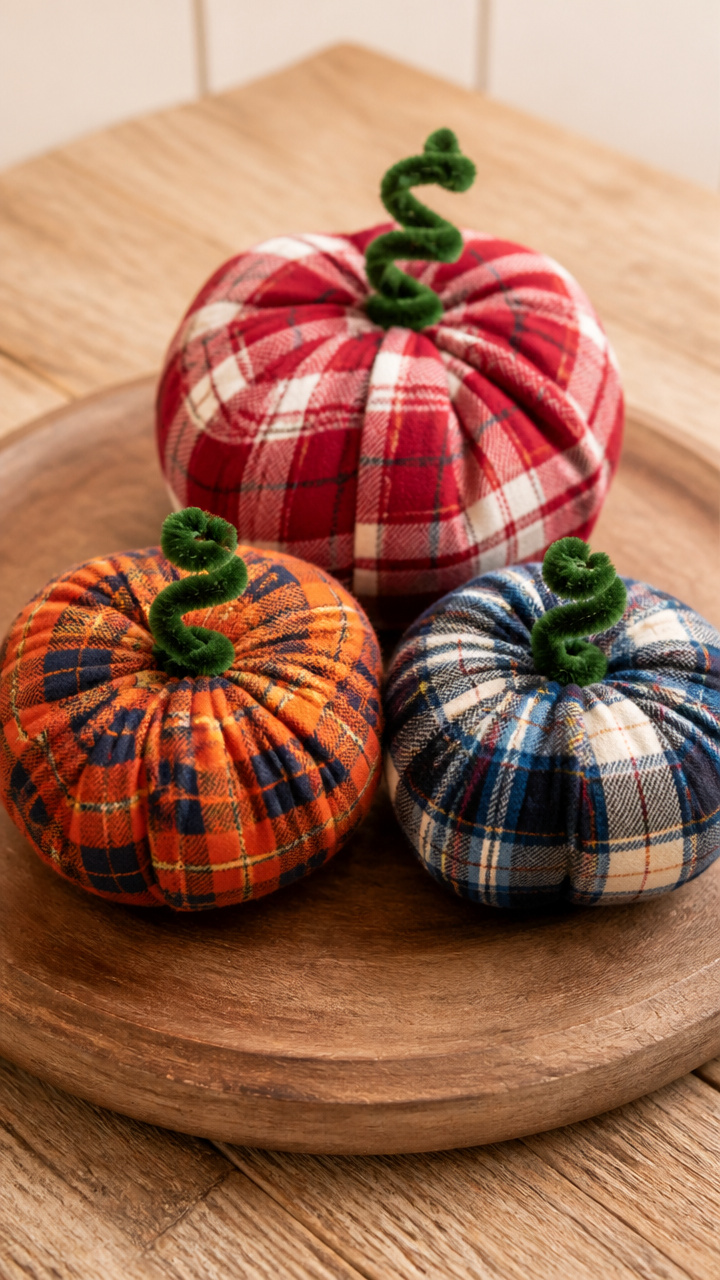 Flannel Shirt Pumpkins