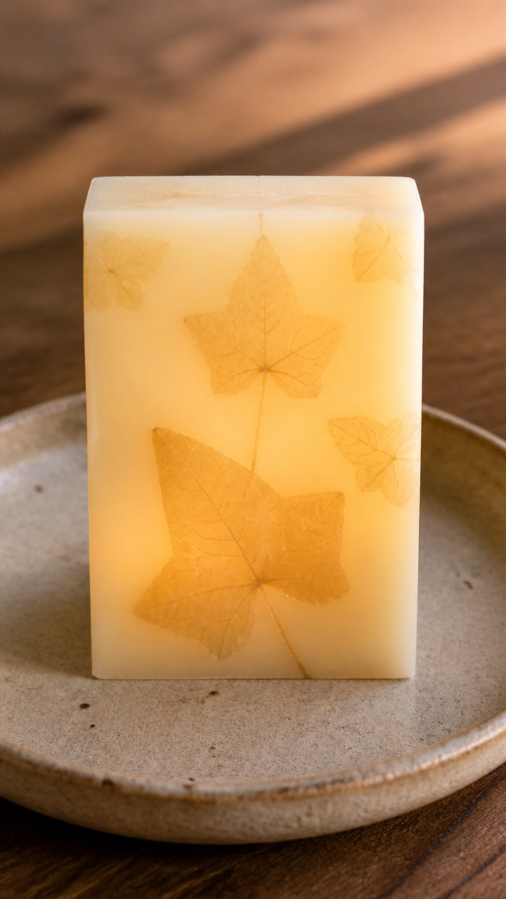 Leaf Mold Candles