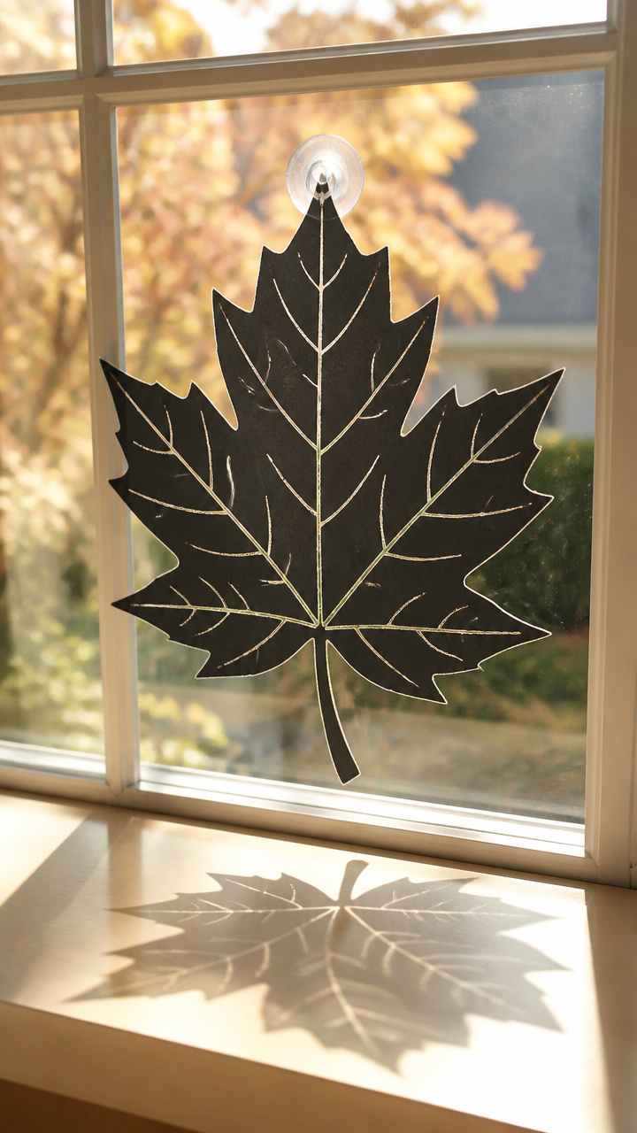 Leaf Trace Suncatchers