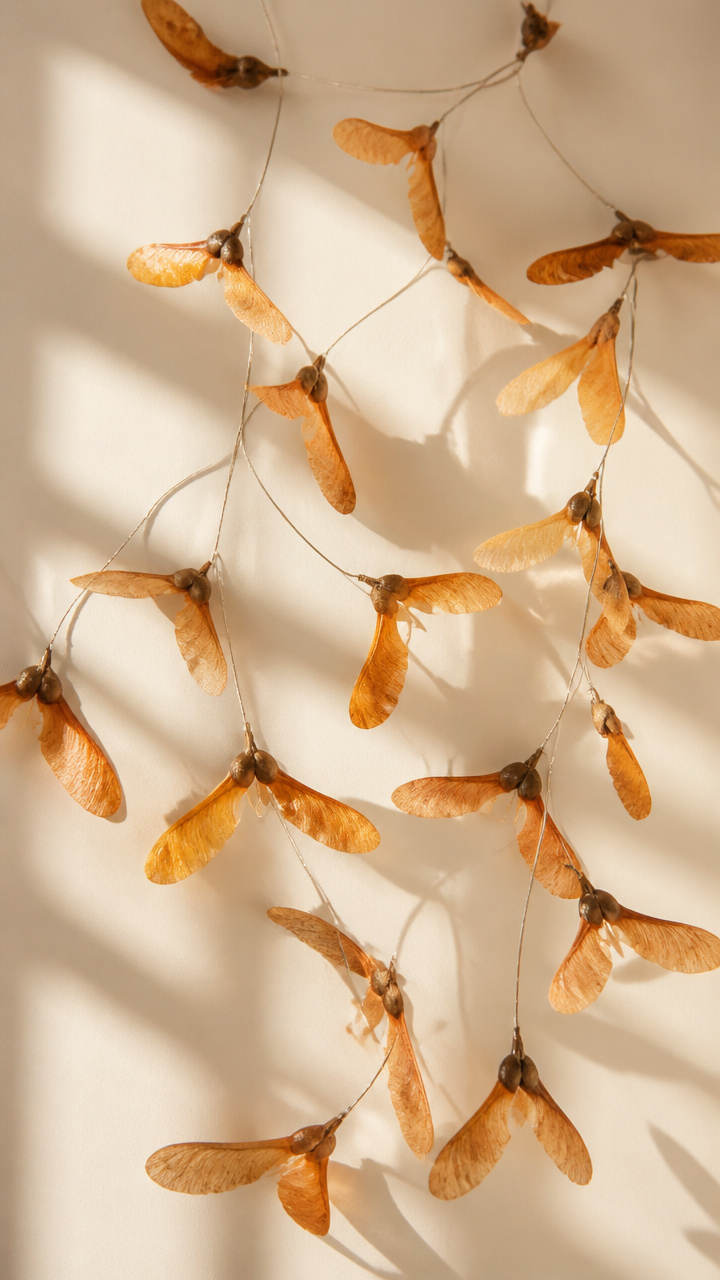 Maple Seed Helicopter String