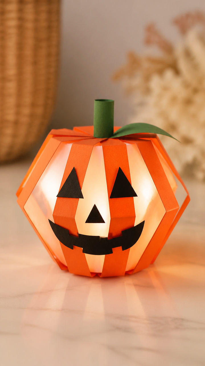 Pumpkin Paper Lanterns