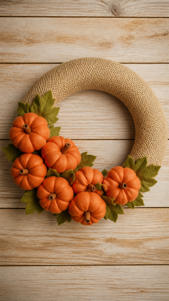 Pumpkin Pocket Wreath