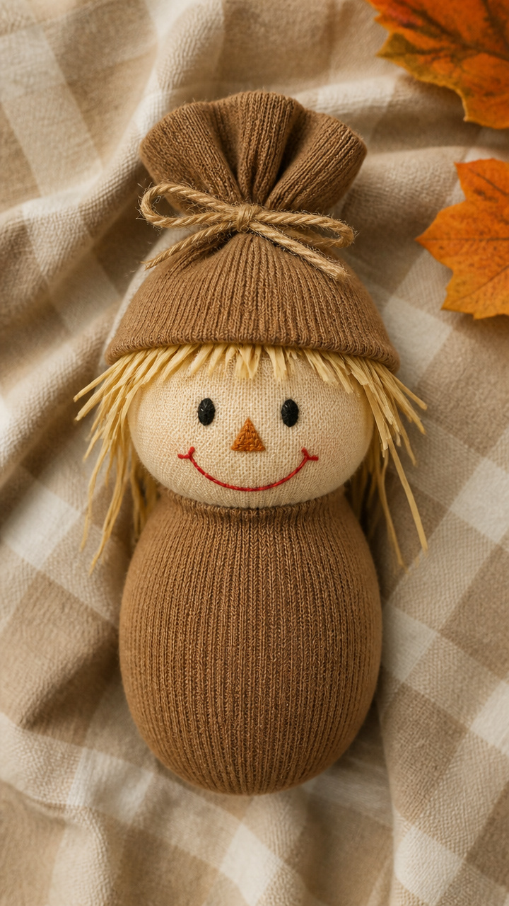 Scarecrow Sock Doll