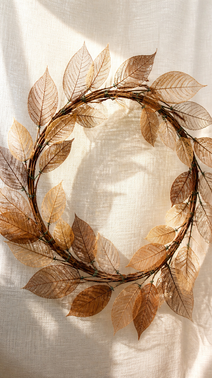 Twig and Leaf Skeleton Frame