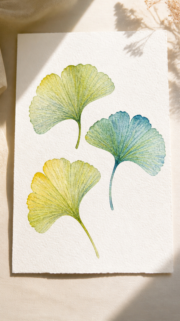 Watercolor Vein Study