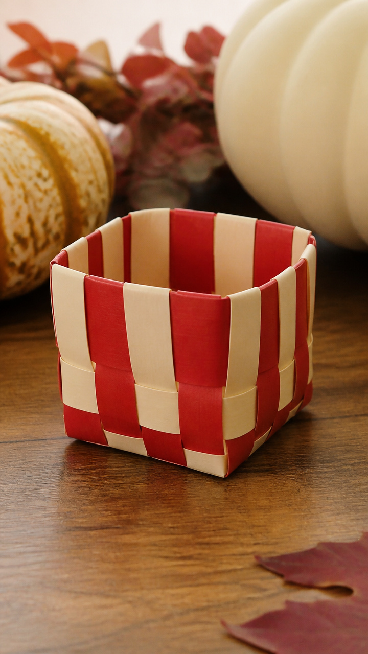 Woven Paper Basket