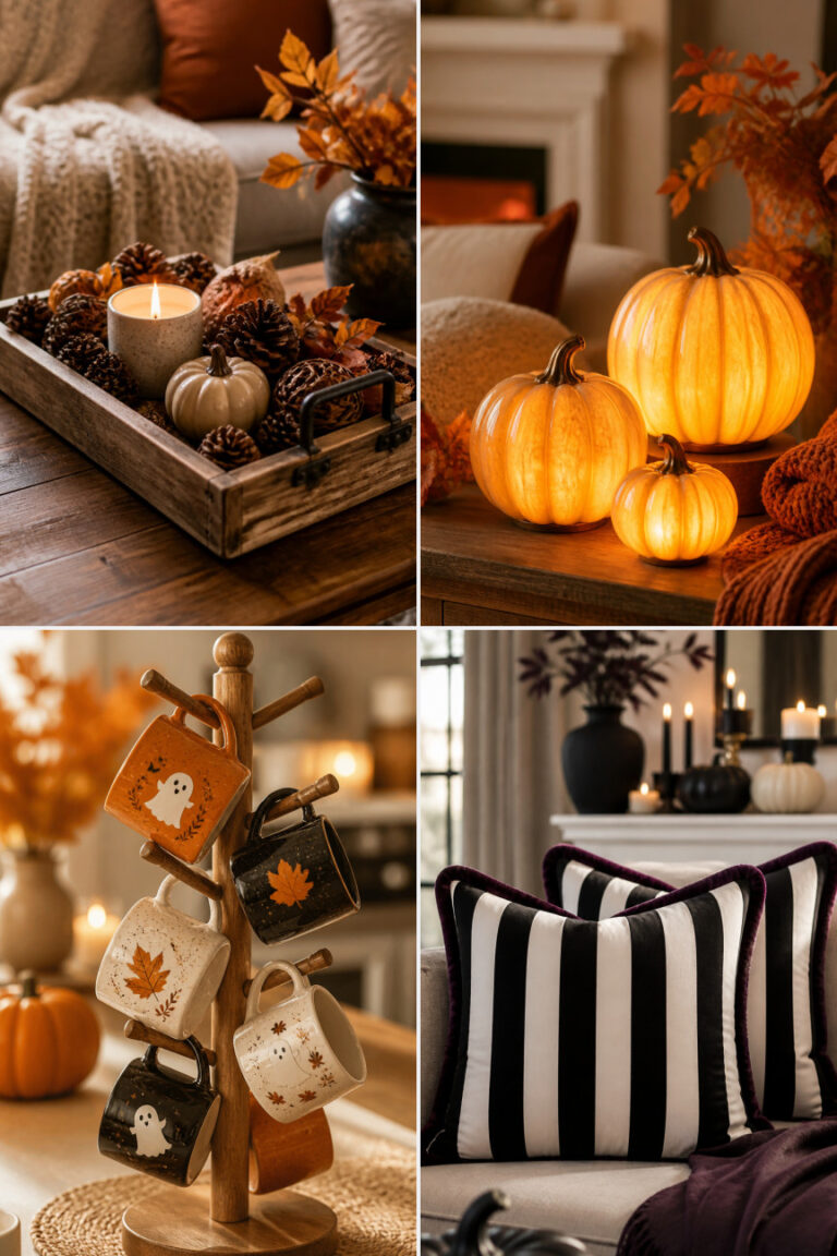 15 Cozy Halloween Living Room Decor Ideas for Fall