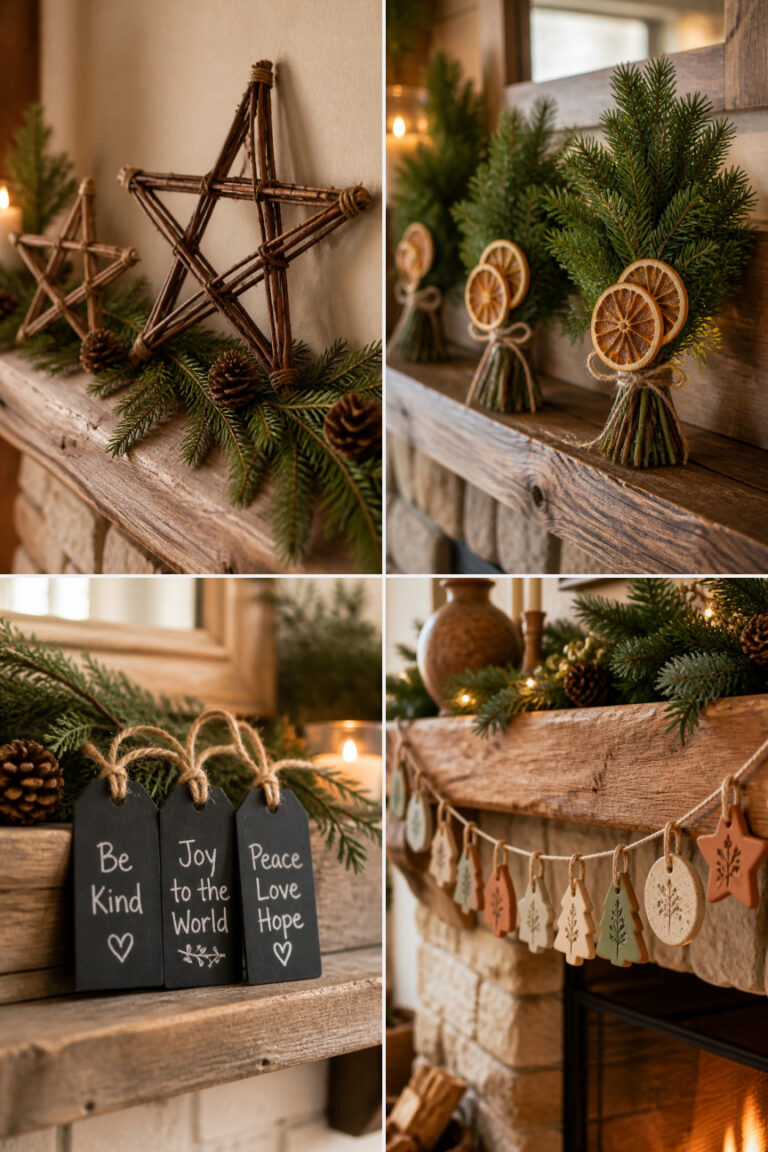 15 Crafty Christmas Mantel Decor Ideas Trending This Year