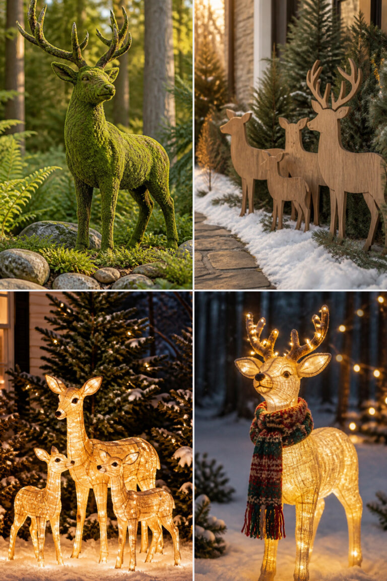 15 Deer Display Christmas Yard Decoration Ideas for 2026