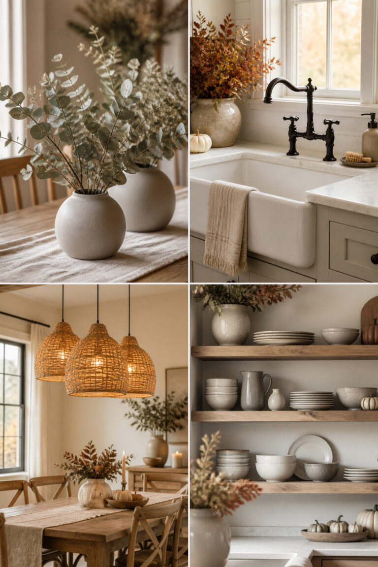 15 Neutral Thanksgiving Home Decor Ideas for a Modern Farmhouse Look