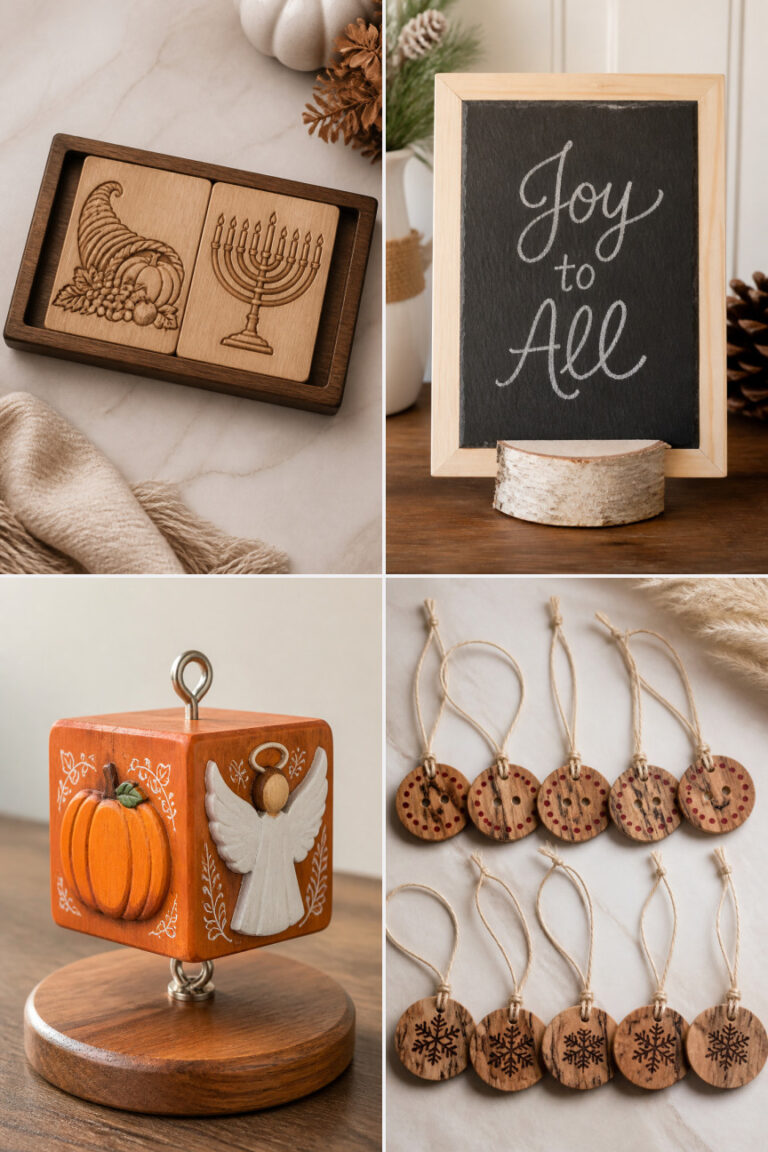 15 Reversible Fall-to-Christmas Wood Crafts to Make This Season