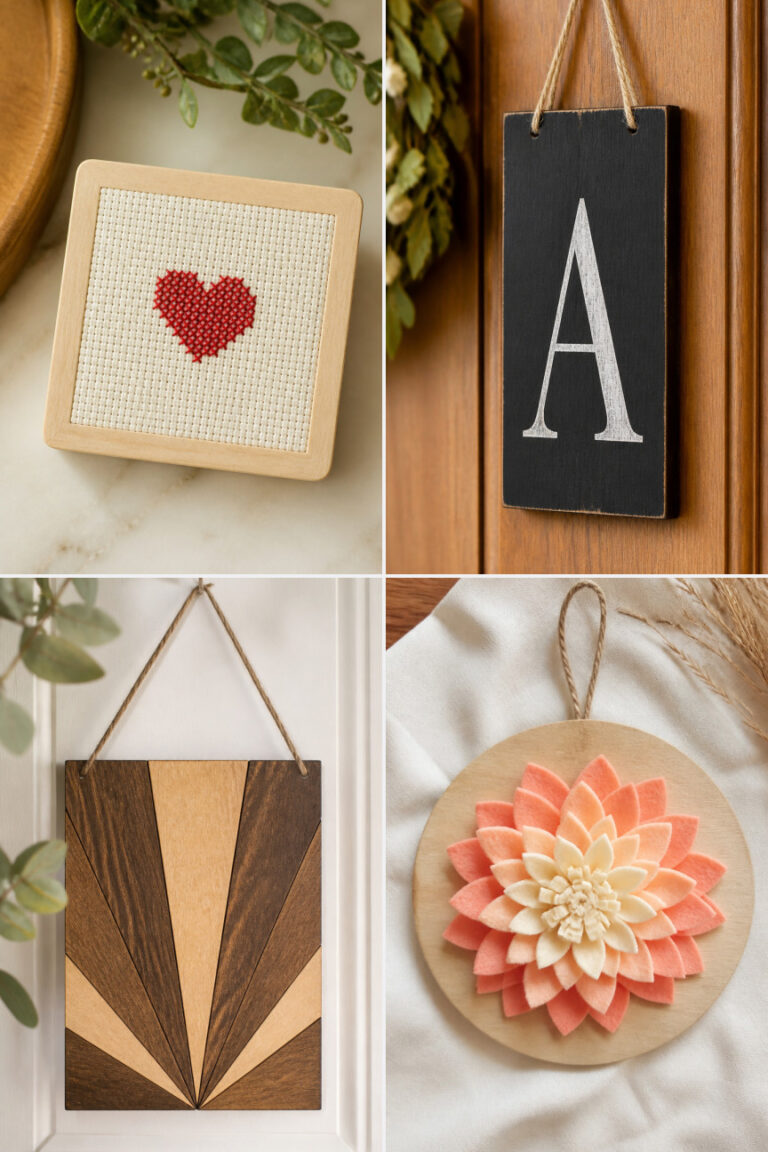 15 Wooden Door Hanger DIYs