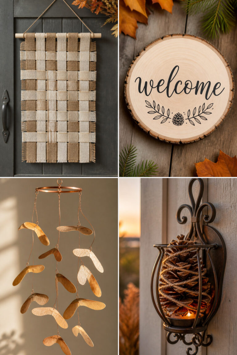 18 Autumn Front Door Crafts