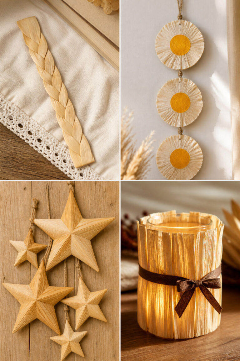 18 Corn Husk Craft Ideas