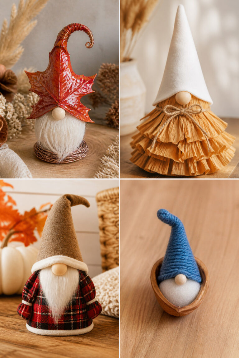 20 DIY Fall Gnome Ideas