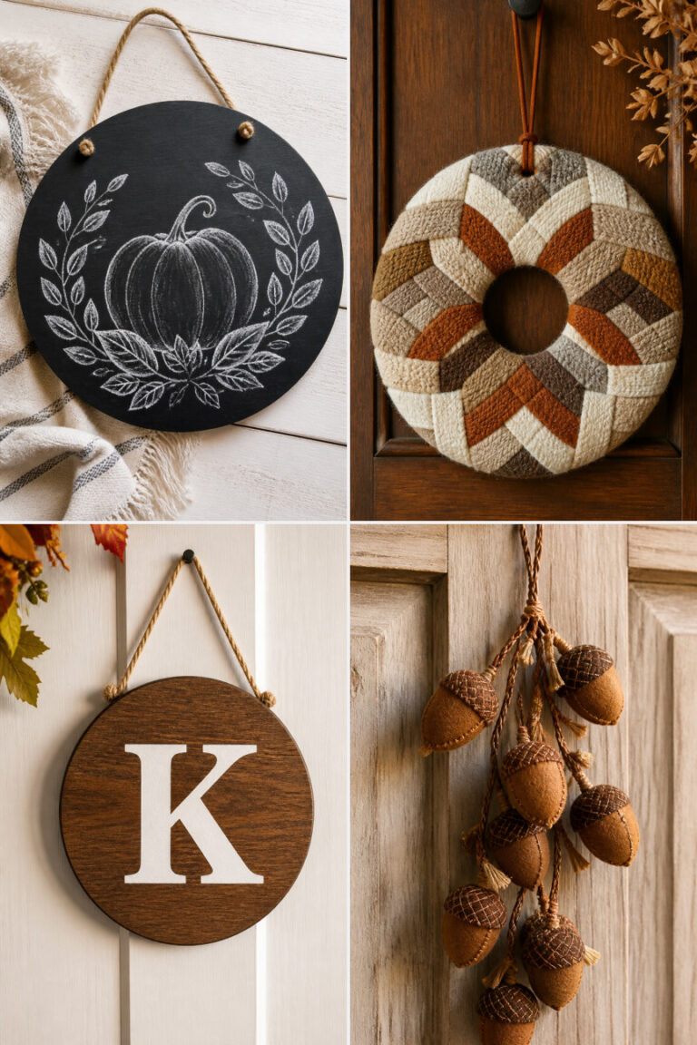 20 Fall Door Hanger Ideas