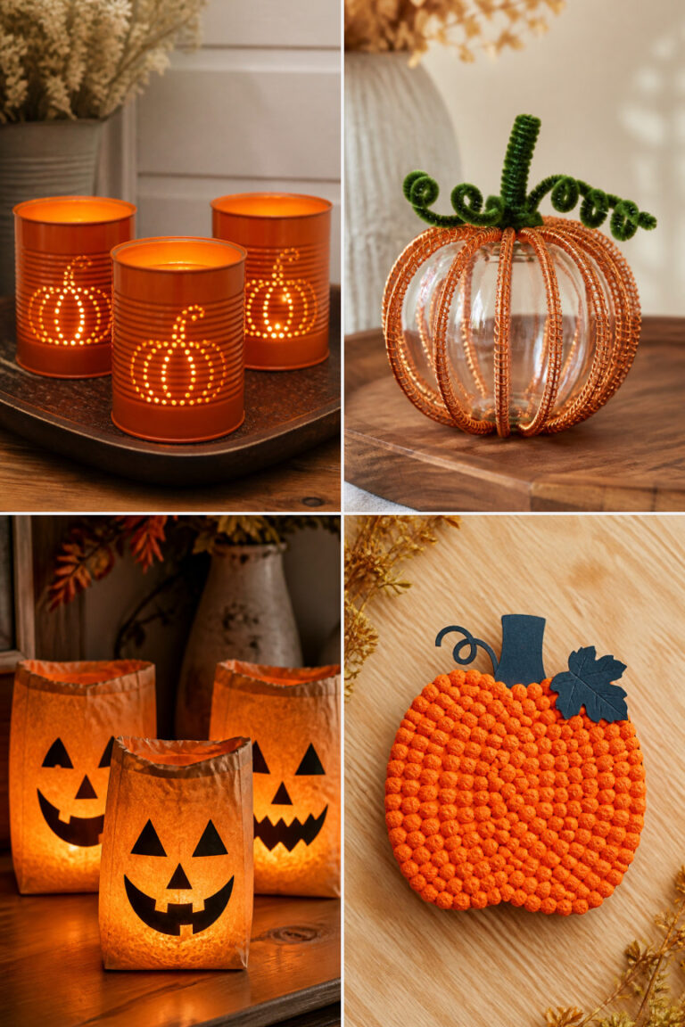 25 Dollar Store Pumpkin Crafts