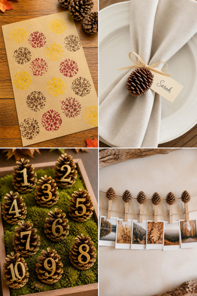 25 Pine Cone Craft Ideas for Fall