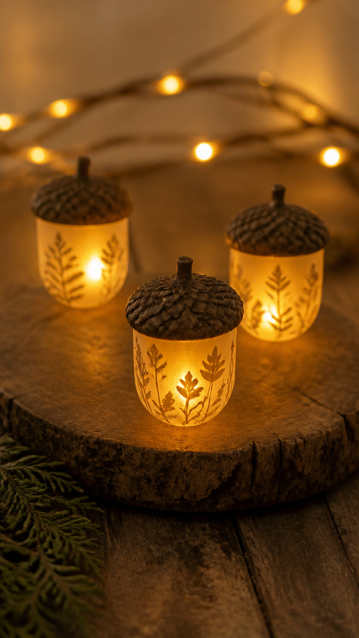 Acorn Fairy Lanterns