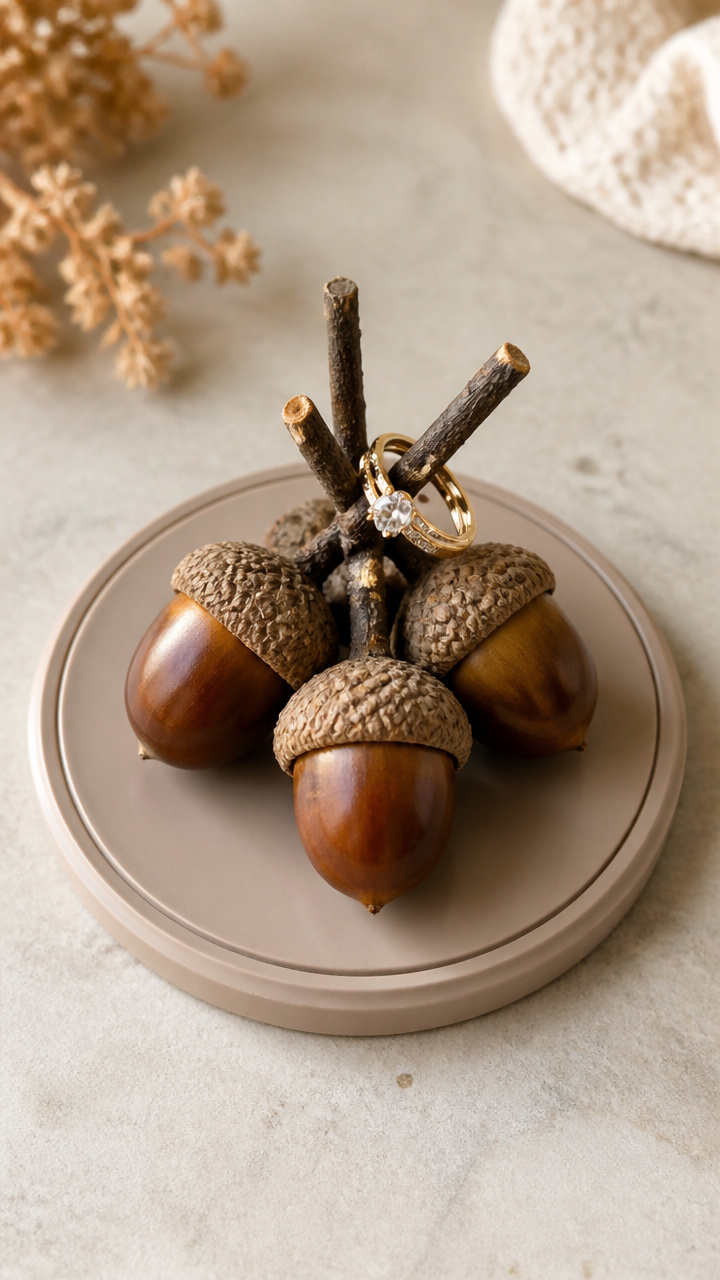 Acorn Ring Holders