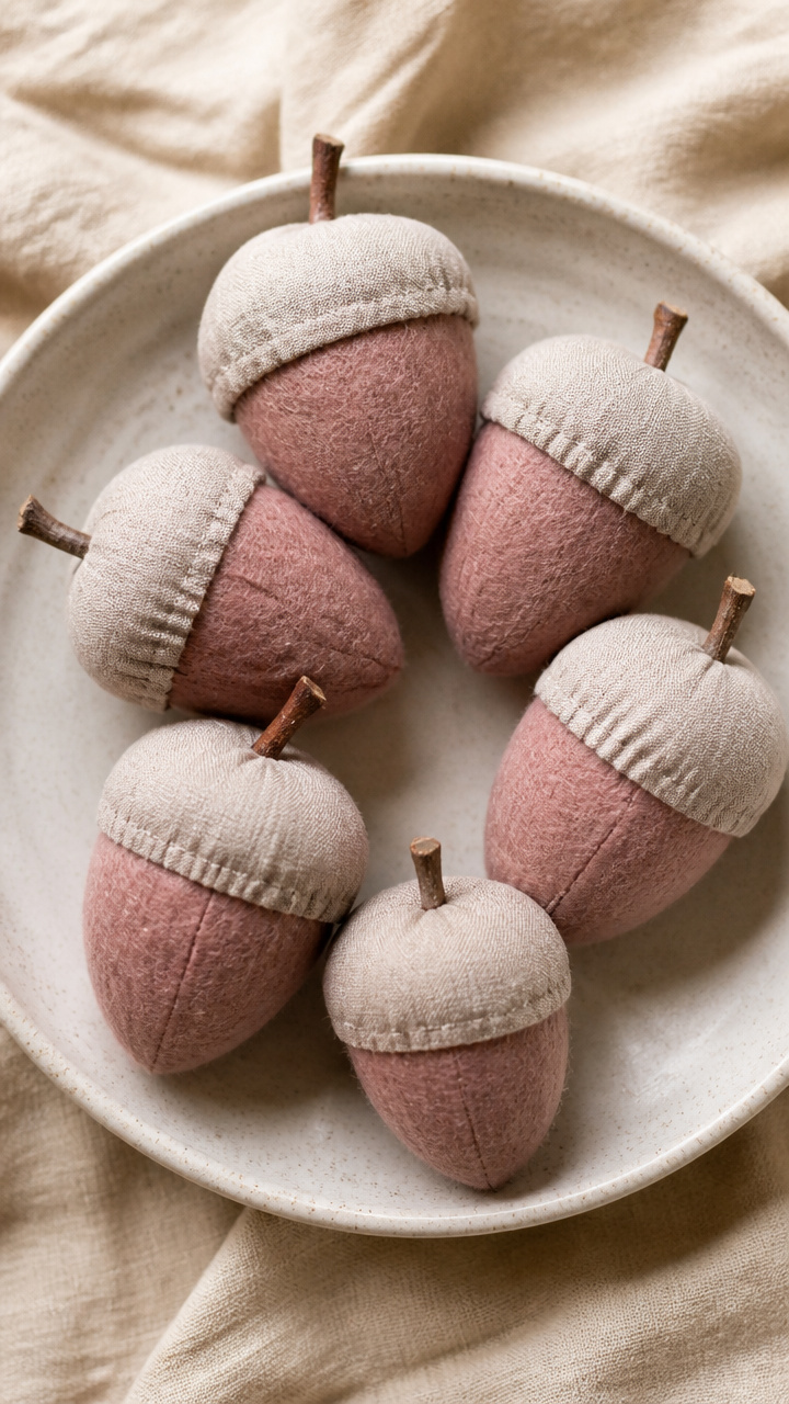 Acorn-Shaped Sachets