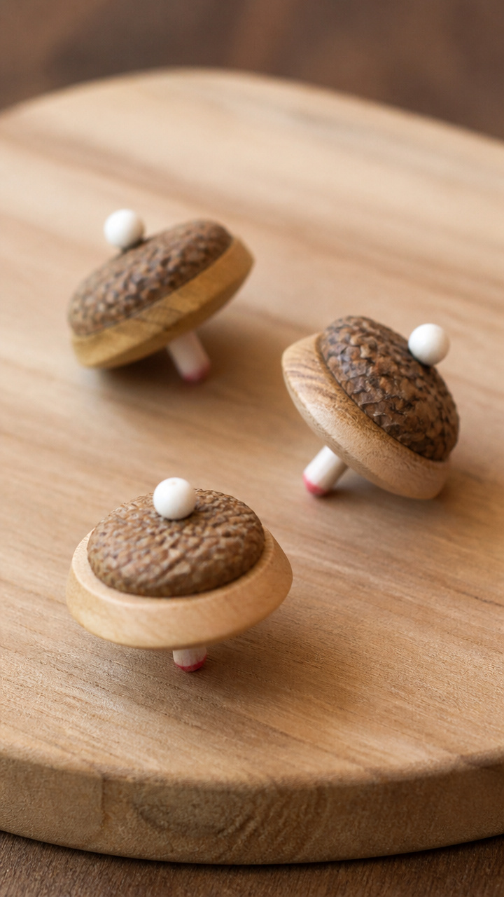 Acorn Top Whirligigs