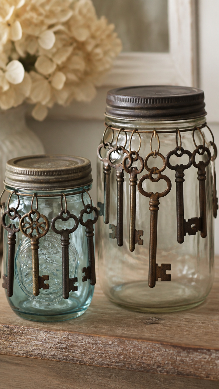 Antique Key Charms