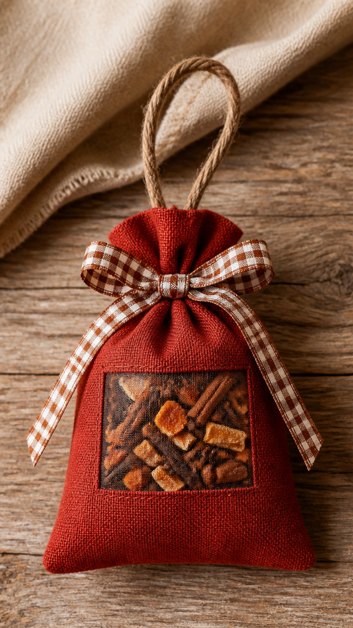 Apple Cider Scented Sachet
