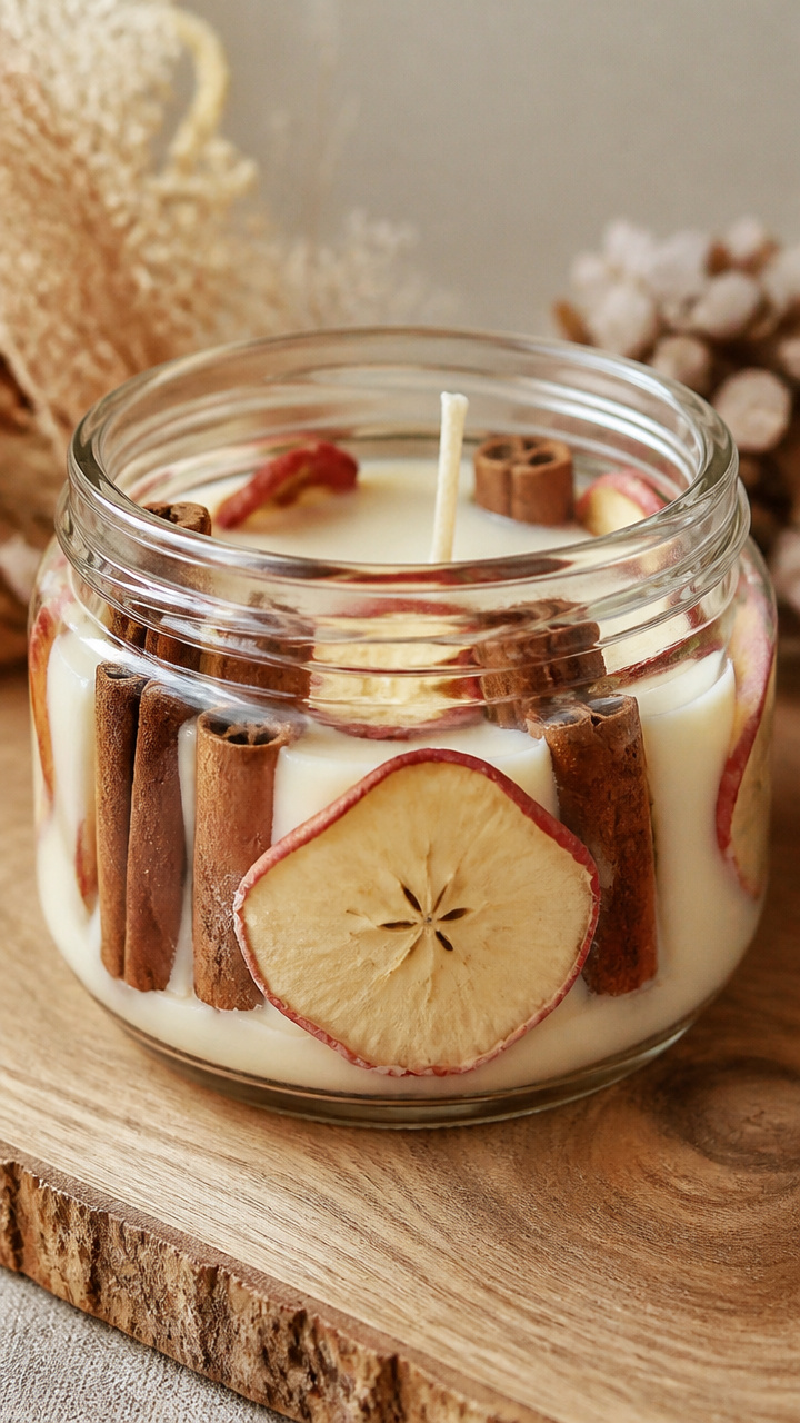 Apple Cinnamon Candle