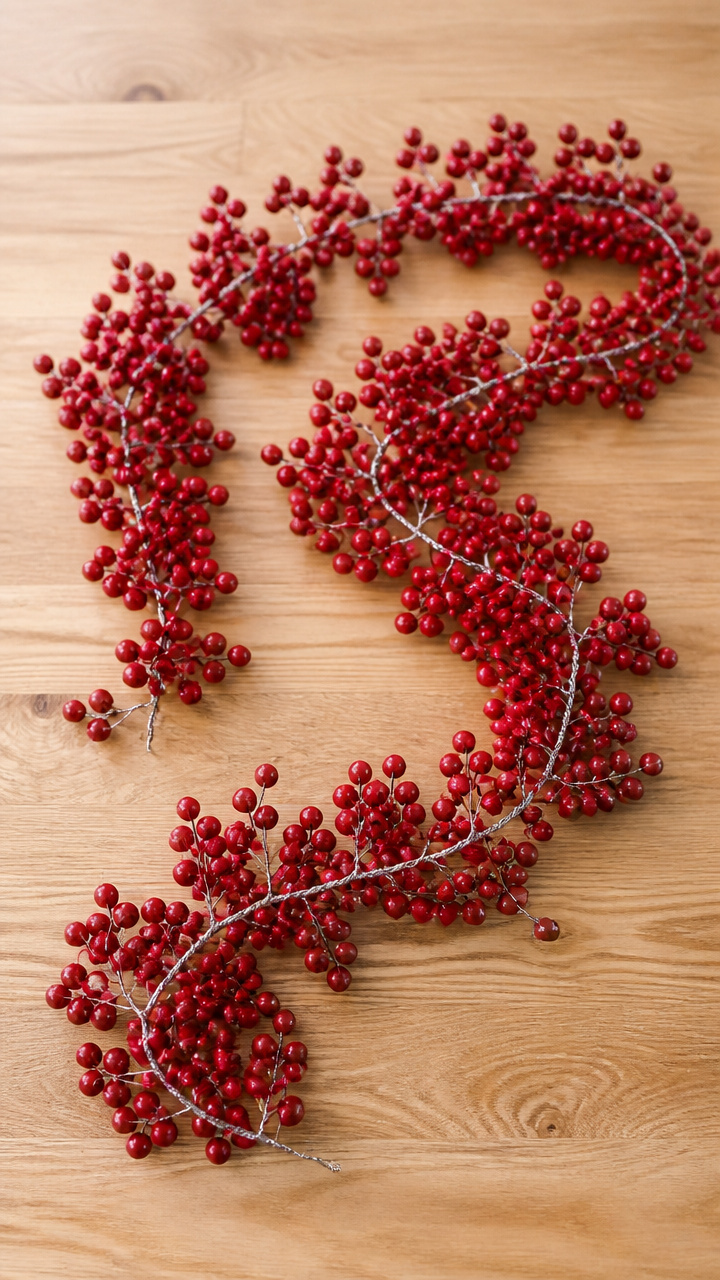 Berry and Wire Garland