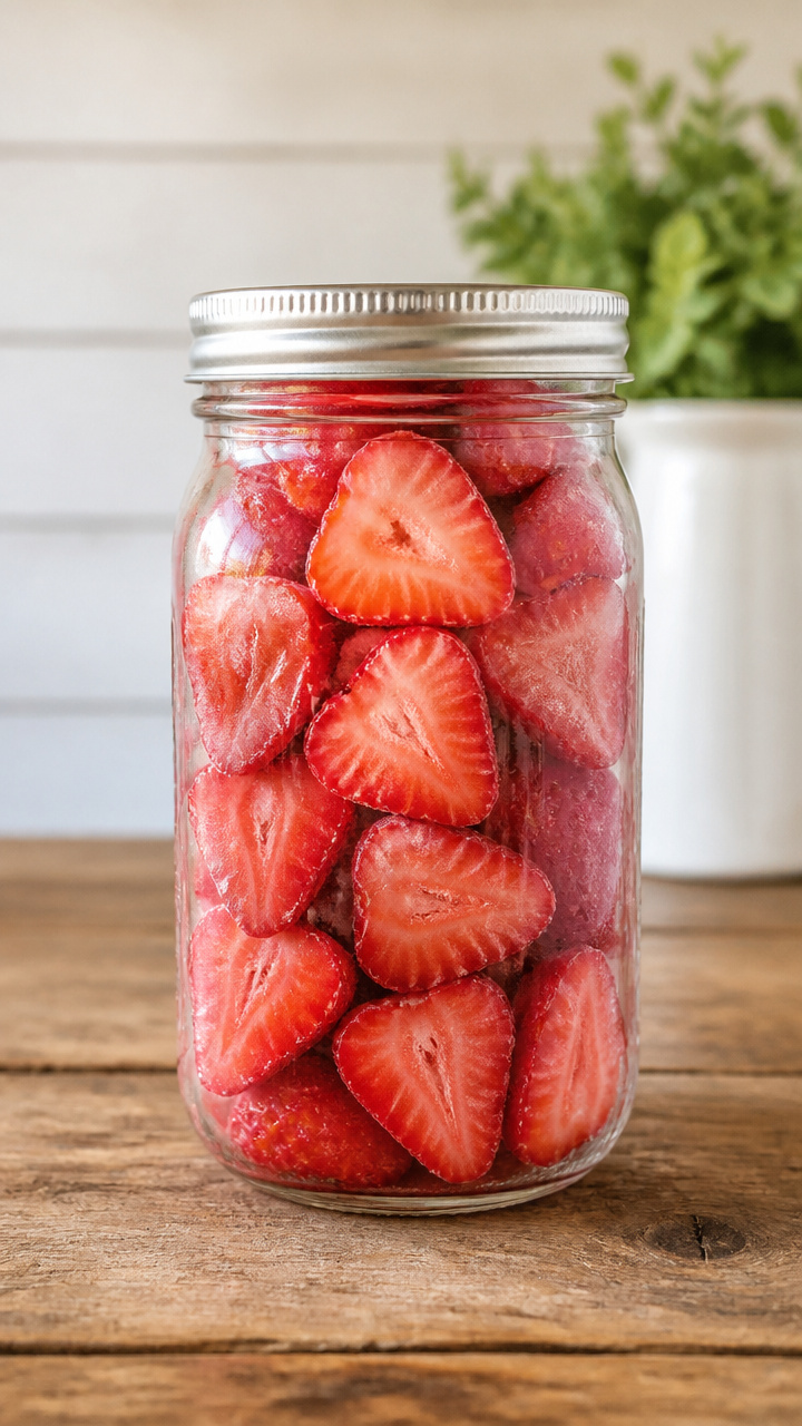 Berry Freezing Jars
